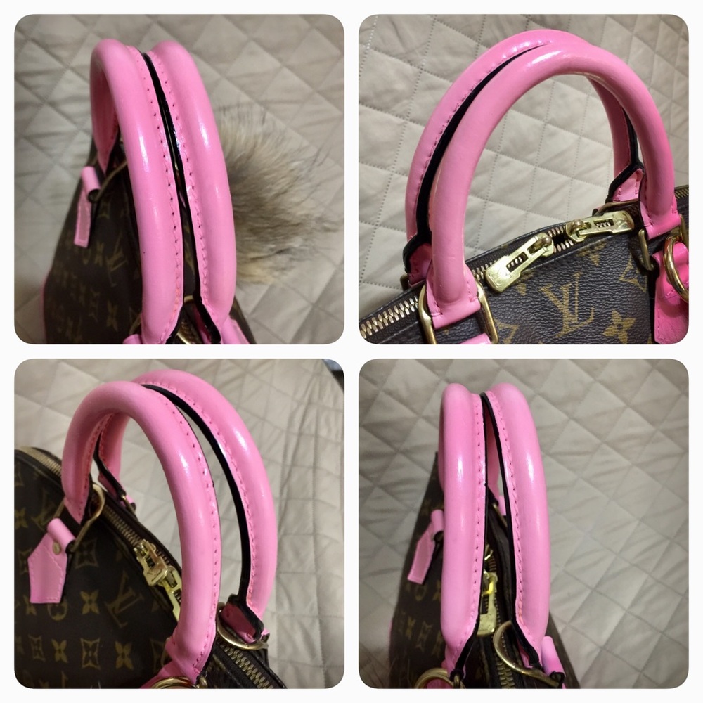 ❌❌Louis Vuitton Alma Handbag 👜 PM (Pink) BA0966 - Picture 6 of 8